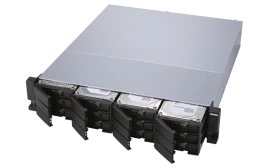Полка расширения сетевого хранилища без дисков/ SMB QNAP TL-R1200S-RP