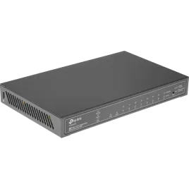 Коммутатор/ 8-port gigabit Smart PoE+ Switch with 2 SFP uplink ports,d
