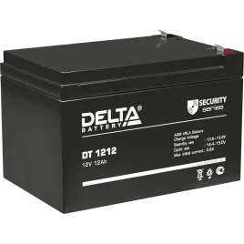 Батарея DELTA серия DT, DT 1212, напряжение 12В, емкость 12Ач (разряд