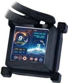 Система водяного охлаждения Lian-Li HydroShift LCD 360S Soc-AM5/AM4/1700/1851 черный 4-pin 29.8dB Al+Cu LCD 330W Ret (G89.GHSLCD36SB.R0) [G89.GHSLCD36SB.R0]