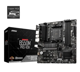 Материнская плата/ MB MSI AMD B550 sAM4, 4xDDR4(128GB), D-SUB/HDMI 2.1