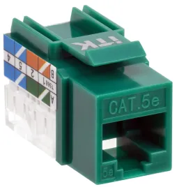Модуль Keystone Jack кат. 5E UTP 110 IDC 90 град.
