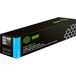 Картридж лазерный Cactus CSP-W2211X 207X голубой (2450стр.) для HP