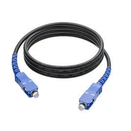 GCR PRO Патч-корд оптический 35.0m соединительный SC/UPC - SC/UPC Simplex одномодовый SM 9/125, LSZH, черный