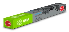 Картридж лазерный Cactus CS-EXV49C C-EXV49C C голубой (19000стр.) д