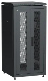 ITK LINEA N 24U 600х600мм распаш. перф. дв. задн. перф. чер.