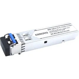 Модуль/ OSNOVO промышленный SFP Модуль SM, разъем 2*LC, 1,25 Гбит/c, д