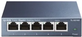 Коммутатор/ 5-port Desktop Gigabit Switch, 5 10/100/1000M RJ45 ports,