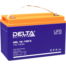 Батарея DELTA серия HRL-X, HRL 12-100 X, напряжение 12В, емкость...