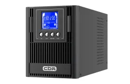 Башенный ИБП с топологией двойного преобразования/ ИБП CBR [ESN-1KT-3F-LCHERSC] Online 1000VA/1000W Tower 3 x Schuko, LCD, HID-USB, RS232, EPO, SNMP slot