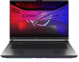 Ноутбук/ ASUS ROG Strix G16 G615JMR-S5202 16"(2560x1600 (матовый, 240Hz) IPS)/Intel Core i7 14650HX(2.2Ghz)/16384Mb/1024PCISSDGb/noDVD/Ext:NVIDIA GeForce RTX 5060(8192Mb)/Cam/BT/WiFi/90WHr/war 1y/2.65kg/Eclipse Gray/DOS