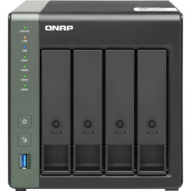 Сетевое хранилище без дисков/ SMB QNAP TS-431X3-4G NAS 4 HDD trays. Al