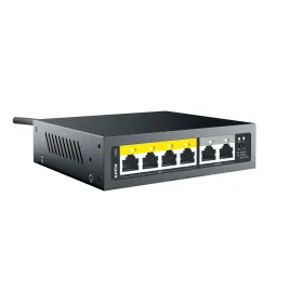 Коммутатор/ Коммутатор Netis P106C (L2) 6x100Мбит/с 4PoE+ 60W неуправляемый