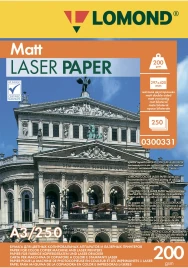 Бумага Lomond Ultra DS Matt CLC 0300331 A3/200г/м2/250л./белый матовое