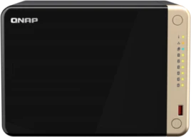 Сетевое хранилище без дисков/ SMB QNAP TS-664-8G NAS 6 HDD trays, 4-co