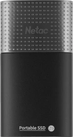 Накопитель SSD Netac USB-C 2000Gb NT01Z9-002T-32BK Z9 1.8" черный