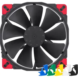 Кулер для корпуса/ Case Cooler Noctua NF-A20 PWM chromax.black.swap (200x200x30mm, 4-pin PWM, 86.46CFM, 18.1dBA, 800RPM, Black)