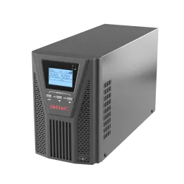 Онлайн ИБП ДКС серии Small Tower, 1000 ВА/900 Вт, клеммы, EPO, USB, RS