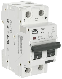 ARMAT АВДТ B10N 1P+NP B8 30мА тип A (36мм) IEK