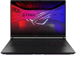 Ноутбук/ ASUS ROG Strix SCAR 18 G835LX-SA017 18"(2560x1600 mini LED)/Intel Core Ultra 9 275HX(2.7Ghz)/32768Mb/1024PCISSDGb/noDVD/Ext:NVIDIA GeForce RTX 5090(24576Mb)/Cam/BT/WiFi/90WHr/war 1y/3.3kg/Off Black/DOS
