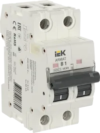 ARMAT Авт. выкл. M06N 2P B 1А IEK