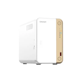 Сетевое хранилище без дисков/ channel QNAP TS-262-4G NAS 2 HDD trays,