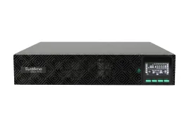 Systeme Electric Smart-Save Online SRV 6000 ВA, 6000 Вт, 230 В, 1:1, 2U+2U, конвертируемый форм-фактор, 16 шт. АКБ, 12В 9Ач, клеммы, размеры 440x600x174 мм