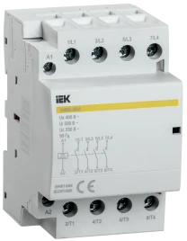 Контактор модульный КМ63-40М AC/DC IEK