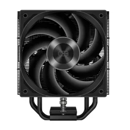 Кулер для процессора/ CPU Cooler PCCooler RZ400 V2 BK (230W, 4-pin PWM, 155mm, Al/Cu, 4x6mm, 1x120mm, 86.73CFM, 32dBA, 2200RPM, S: 1851/1700/1200/115X, AM5/AM4, black)