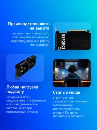 Видеокарта Palit PCI-E 5.0 RTX5060 DUAL OC NVIDIA GeForce RTX 5060 8Gb 128bit GDDR7 2295/28000 HDMIx1 DPx3 HDCP Ret