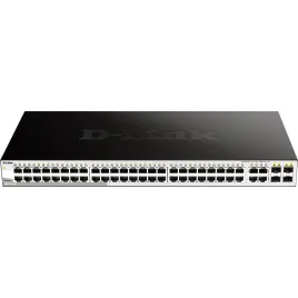 Коммутатор/ DGS-1210-52/FL Managed L2 Switch 48x1000Base-T, 4xCombo 10