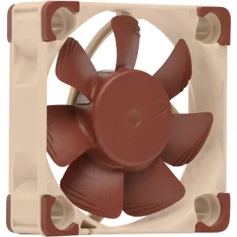 Кулер для корпуса/ Case Cooler Noctua NF-A4x10 5V PWM (40x40x10mm, 4-pin PWM, 5.2CFM, 19.6dBA, 5000RPM, Beige/Brown)