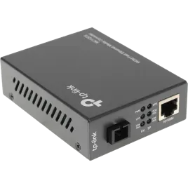 Конвертер/ 10/100Mbps RJ45 to 100Mbps single-mode SC fiber Converter,