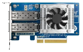 Сетевая карта/ QNAP QXG-25G2SF-CX6 Dual Port 25 GbE SFP28 PCIe Gen4 x8