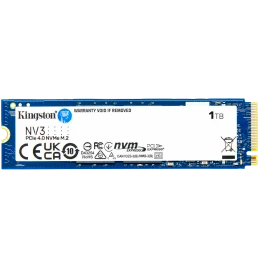 Твердотельный накопитель/ Kingston SSD NV3, 1000GB, M.2(22x80mm), NVMe