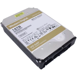 Жесткий диск/ HDD WD SATA3 16Tb Gold 7200 512mb  1 year warranty