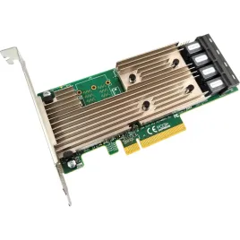 HBA адаптер Broadcom 9305-16i SGL PCIe 3.0 x8 LP, SAS/SATA 12G HBA, 16port (4*int SFF8643)/ LSI MegaRAID 9305-16i SGL PCIe 3.0 x8 LP, SAS/SATA 12G HBA, 16port (4*int SFF8643)