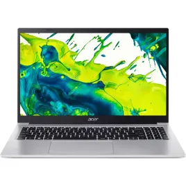 Ноутбук/ ACER Aspire Lite AL15-33P-32EH 15.6"(1920x1080 (матовый) IPS)/Intel Core 3 N355(3.9Ghz)/8192Mb/512PCISSDGb/noDVD/Int:Intel HD/Cam/BT/WiFi/50WHr/war 1y/1.5kg/Siver/NoOS