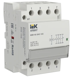 ARMAT Контактор модульный KMR 40А 230В AC 3НО 1 НЗ IEK