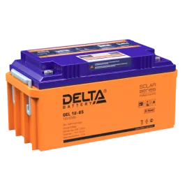АКБ Delta GEL 12-65 (12V, 65Ah)