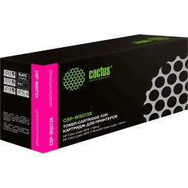 Картридж лазерный Cactus CSP-W2073X 117X пурпурный (1300стр.) для H