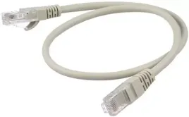 Патч-корд/ Патч-корд GoPower RJ-45 (m)-RJ-45 (m) 1.0м кат.5е ПВХ 26AWG