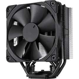 Кулер для процессора/ CPU Cooler Noctua NH-U12S chromax.black (129W, 4-pin PWM, 158mm, Al/Cu, 5x6mm, 1x120x120x25mm, 54.97CFM, 22.4dBA, 1500RPM, S: 1851/1700/1200/115X, AM5/AM4, Black)