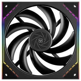 Кулер для корпуса/ Case Cooler Thermalright TL-M14 (140x144x25mm, 4-pin PWM, ARGB, 88.75CFM, 23.7dBA, 1500RPM, Black)
