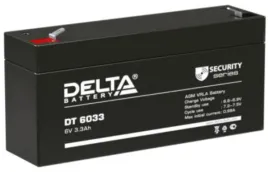 АКБ Delta DT 6033 (125мм) (6V, 3,3Ah)