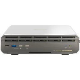 Сетевое хранилище без дисков/ SMB QNAP TBS-h574TX-i3-12G 5-bay E1.S or M.2 2280 PCIe NVMe, Intel Core i3-1320PE 8C(4P+4E)/12T up to 4.50GHz, 12 GB RAM, 1 x 10 GBASE-T, 2xUSB 3.2 Gen 1 port, 1xUSB 2.0 port, HDMI Output