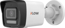 4Мп уличная цилиндрическая IP-камера iFlow с гибридной Smart-подсветкой F-IC-1142CM(2.8mm)