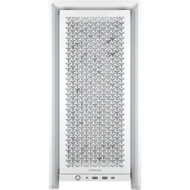 Корпус без блока питания/ Case Corsair Frame 4000D RS, Midi-Tower, TG, 3x120mm, 2xUSB-A 3.2, 1xUSB 3.2 Type-C, E-ATX, ATX, mATX, mITX White