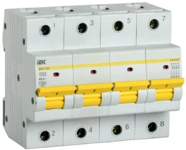 KARAT Авт. выкл. ВА47-150 4P D 63А 15кА IEK