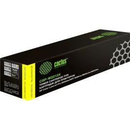 -/ Картридж лазерный Cactus CSP-W2212X 207X желтый (2450стр.) для HP M255/MFP M282/M283